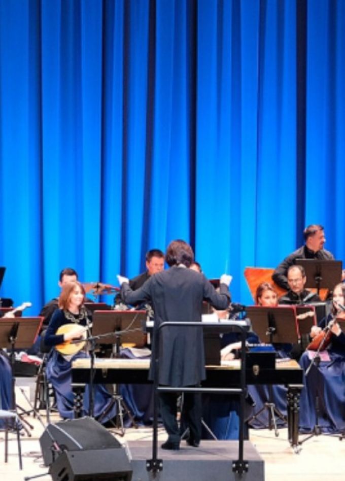 Оркестр, с Юбилеем