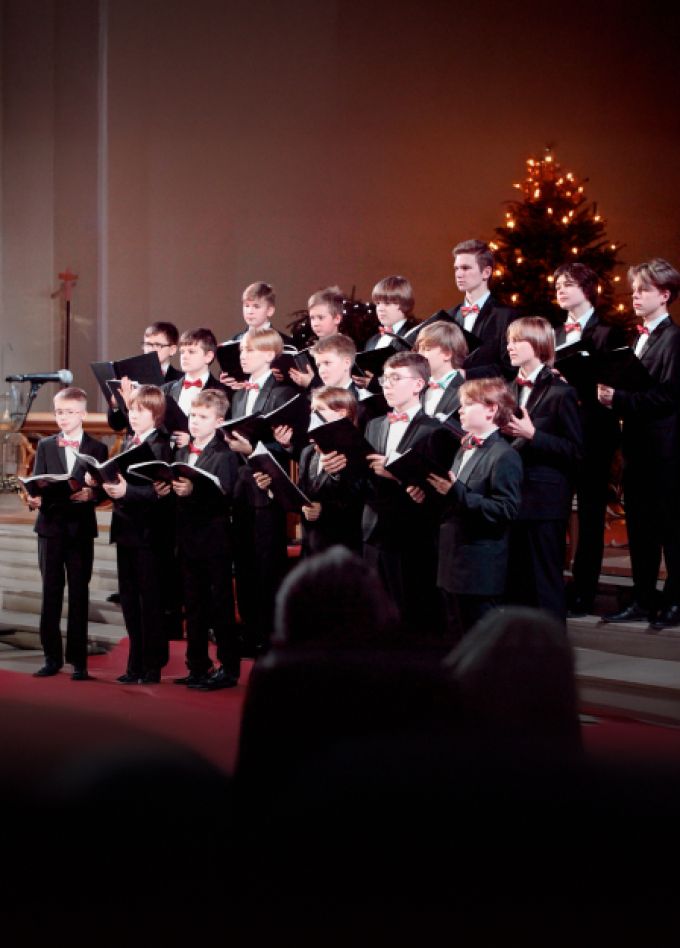 Хор Cantus (Москва). Рождественская программа. Хор мальчиков и юношей
